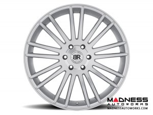Jeep Custom Wheels (1) - Black Rhino - 22 x 9.5 - Kruger - Silver w/ Mirror Cut Face